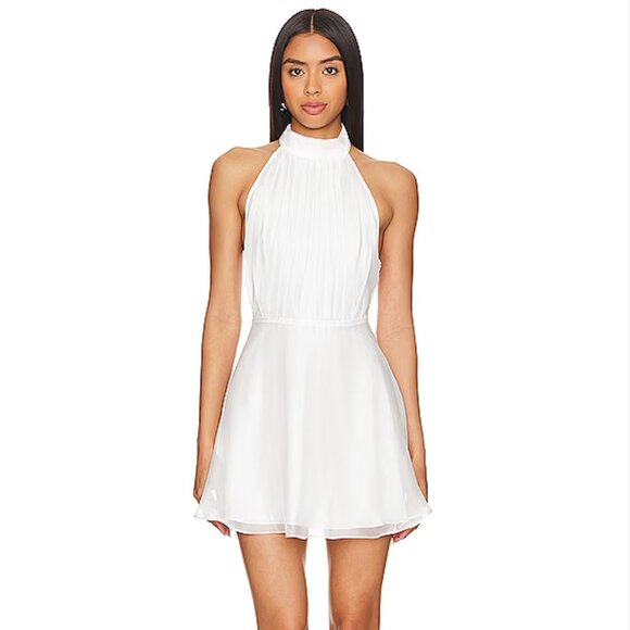 Lovers and Friends Heartbreaker White Tulle Dress 🤍 - Picture 1 of 5